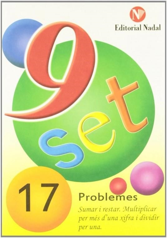 9 SET PROBLEMES 17 | 9788478870431 | VV. AA | Llibreria L'Odissea - Libreria Online de Vilafranca del Penedès - Comprar libros