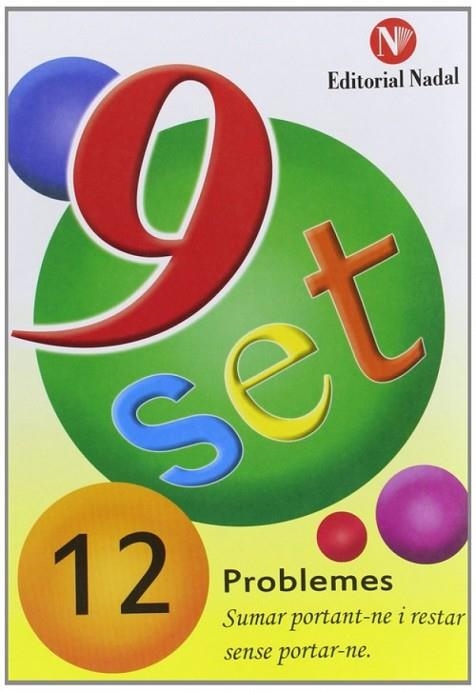 9 SET PROBLEMES 12  | 9788478870387 | VV. AA | Llibreria L'Odissea - Libreria Online de Vilafranca del Penedès - Comprar libros