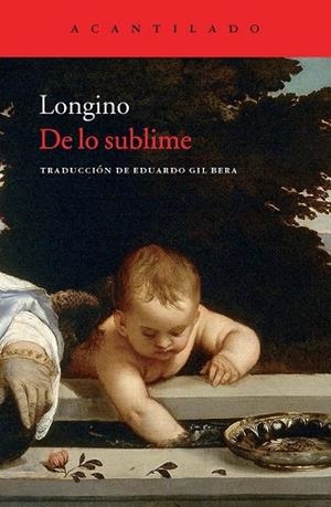 DE LO SUBLIME | 9788416011148 | LONGINO | Llibreria L'Odissea - Libreria Online de Vilafranca del Penedès - Comprar libros