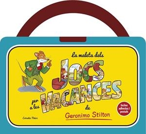 LA MALETA DELS JOCS PER A LES VACANCES DE GERONIMO STILTON | 9788490572047 | STILTON, GERONIMO | Llibreria Online de Vilafranca del Penedès | Comprar llibres en català