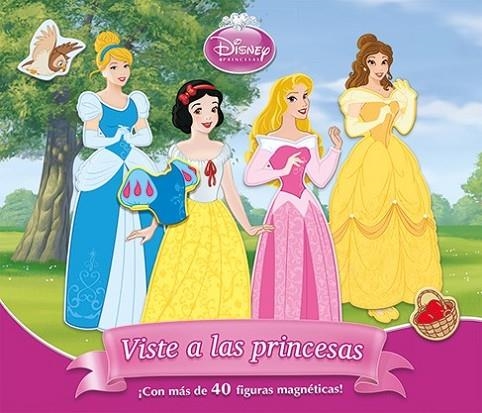 VISTE A LAS PRINCESAS LIBRO MAGNÉTICO | 9788499515649 | DISNEY | Llibreria L'Odissea - Libreria Online de Vilafranca del Penedès - Comprar libros