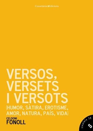 VERSOS VERSETS I VERSOTS | 9788490342411 | FONOLL, CELDONI | Llibreria Online de Vilafranca del Penedès | Comprar llibres en català