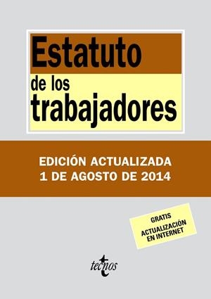 ESTATUTO DE LOS TRABAJADORES | 9788430962433 | EDITORIAL TECNOS | Llibreria L'Odissea - Libreria Online de Vilafranca del Penedès - Comprar libros