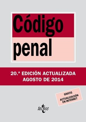 CÓDIGO PENAL | 9788430962358 | EDITORIAL TECNOS | Llibreria L'Odissea - Libreria Online de Vilafranca del Penedès - Comprar libros