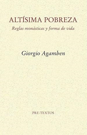 ALTÍSIMA POBREZA | 9788415894551 | AGAMBEN, GIORGIO | Llibreria Online de Vilafranca del Penedès | Comprar llibres en català