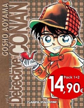 PACK DETECTIVE CONAN 1 - 2 | 9788468480398 | AOYAMA, GOSHO | Llibreria L'Odissea - Libreria Online de Vilafranca del Penedès - Comprar libros