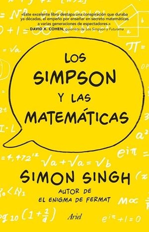 LOS SIMPSON Y LAS MATEMÁTICAS | 9788434419056 | SINHG, SIMON | Llibreria L'Odissea - Libreria Online de Vilafranca del Penedès - Comprar libros