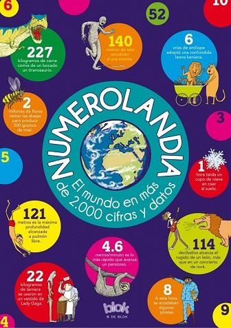 NUMEROLANDIA EL MUNDO EN MÁS DE 2000 CIFRAS Y DATOS | 9788416075218 | MARTIN/GIFFORD/TAYLOR | Llibreria L'Odissea - Libreria Online de Vilafranca del Penedès - Comprar libros