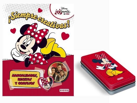MINNIE & YOU. ¡SIEMPRE CREATIVAS! | 9788444169965 | WALT DISNEY COMPANY | Llibreria L'Odissea - Libreria Online de Vilafranca del Penedès - Comprar libros