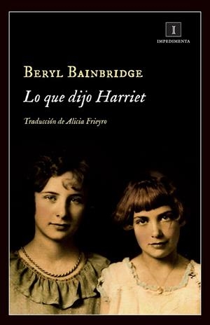 LO QUE DIJO HARRIET | 9788415979555 | BAINBRIDGE, BERYL | Llibreria L'Odissea - Libreria Online de Vilafranca del Penedès - Comprar libros