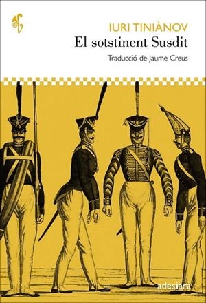 EL SOTSTINENT SUSDIT | 9788492405862 | TINIÀNOV, IURI | Llibreria Online de Vilafranca del Penedès | Comprar llibres en català