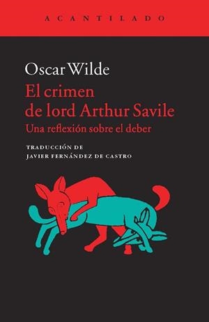 EL CRIMEN DE LORD ARTHUR SAVILE | 9788416011377 | WILDE, OSCAR | Llibreria L'Odissea - Libreria Online de Vilafranca del Penedès - Comprar libros