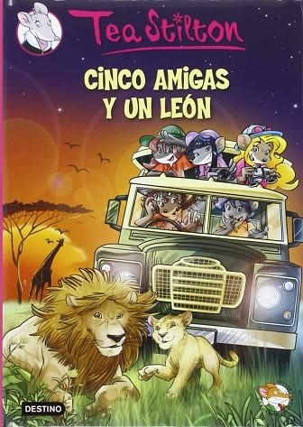 TEA STILTON 17 CINCO AMIGAS Y UN LEÓN ( + REGAL ) | 9788408139614 | STILTON, TEA | Llibreria Online de Vilafranca del Penedès | Comprar llibres en català