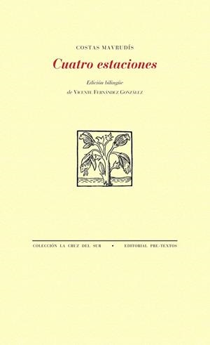 CUATRO ESTACIONES | 9788415894780 | MAVRUDÍS, COSTAS | Llibreria Online de Vilafranca del Penedès | Comprar llibres en català