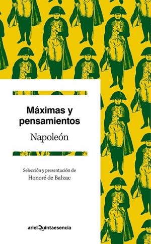 MÁXIMAS Y PENSAMIENTOS | 9788434419568 | BONAPARTE, NAPOLEÓN | Llibreria L'Odissea - Libreria Online de Vilafranca del Penedès - Comprar libros