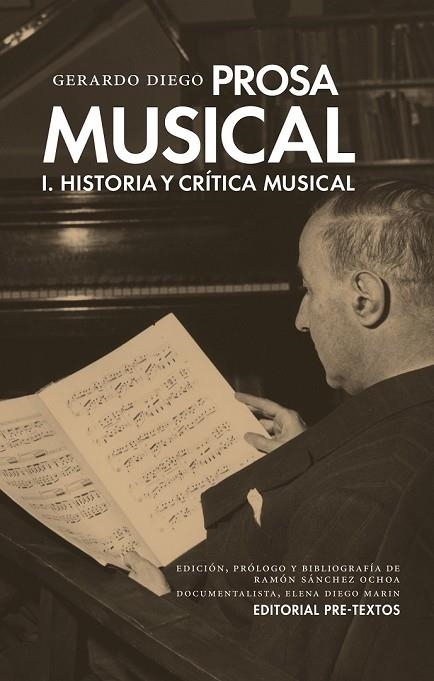 PROSA MUSICAL | 9788415894773 | DIEGO CENDOYA, GERARDO | Llibreria L'Odissea - Libreria Online de Vilafranca del Penedès - Comprar libros
