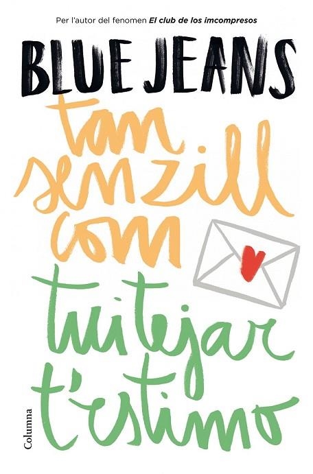 TAN SENZILL COM TUITEJAR T'ESTIMO | 9788466419697 | JEANS, BLUE | Llibreria L'Odissea - Libreria Online de Vilafranca del Penedès - Comprar libros