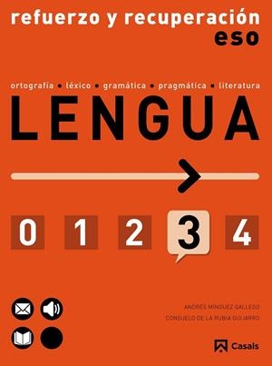 REFUERZO Y RECUPERACIÓN DE LENGUA 3 ESO  | 9788421854860 | DE LA RUBIA GUIJARRO, CONSUELO/MINGUEZ GALLEGO, ANDRÉS | Llibreria L'Odissea - Libreria Online de Vilafranca del Penedès - Comprar libros