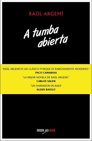 A TUMBA ABIERTA | 9788416259199 | ARGEMÍ, RAÚL | Llibreria L'Odissea - Libreria Online de Vilafranca del Penedès - Comprar libros