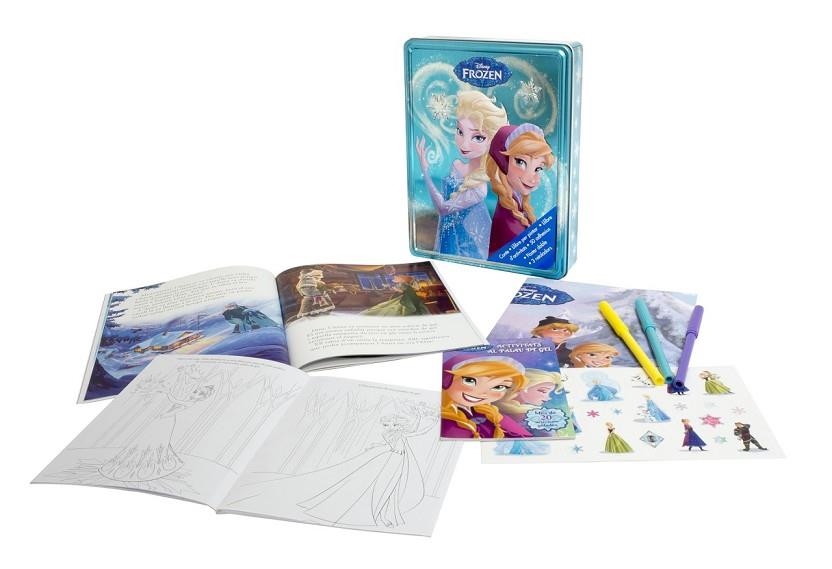 FROZEN CAIXA METÀL·LICA | 9788490576366 | DISNEY | Llibreria Online de Vilafranca del Penedès | Comprar llibres en català