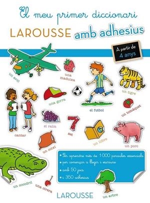 EL MEU PRIMER DICCIONARI AMB ADHESIUS | 9788416368327 | AA. VV. | Llibreria Online de Vilafranca del Penedès | Comprar llibres en català