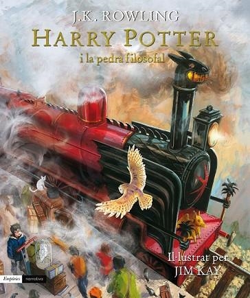 HARRY POTTER I LA PEDRA FILOSOFAL ( EDICIÓ IL·LUSTRADA ) | 9788416367122 | ROWLING, J. K. | Llibreria Online de Vilafranca del Penedès | Comprar llibres en català