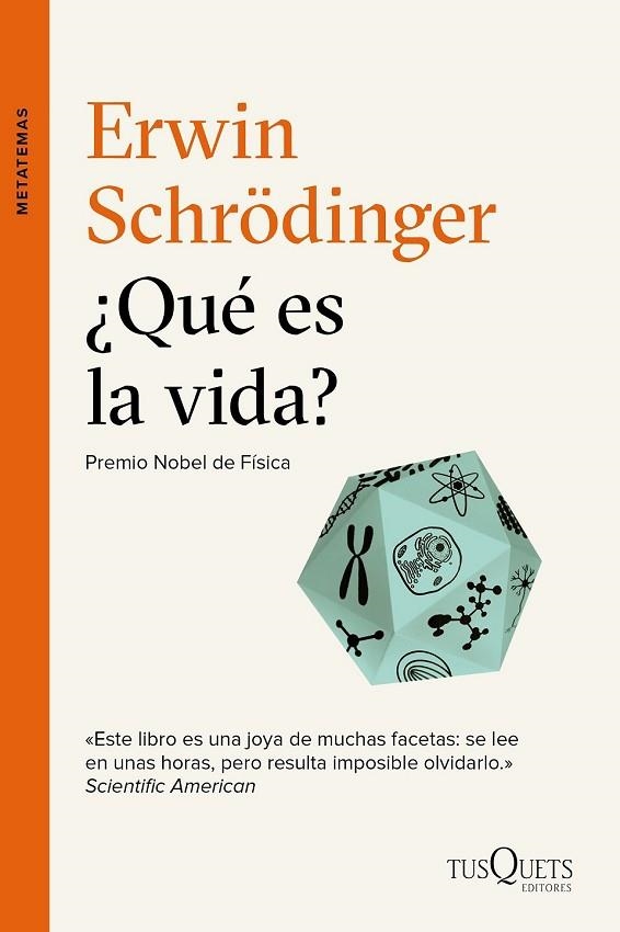 QUÉ ES LA VIDA | 9788490661680 | SCHRODINGER, ERWIN | Llibreria L'Odissea - Libreria Online de Vilafranca del Penedès - Comprar libros