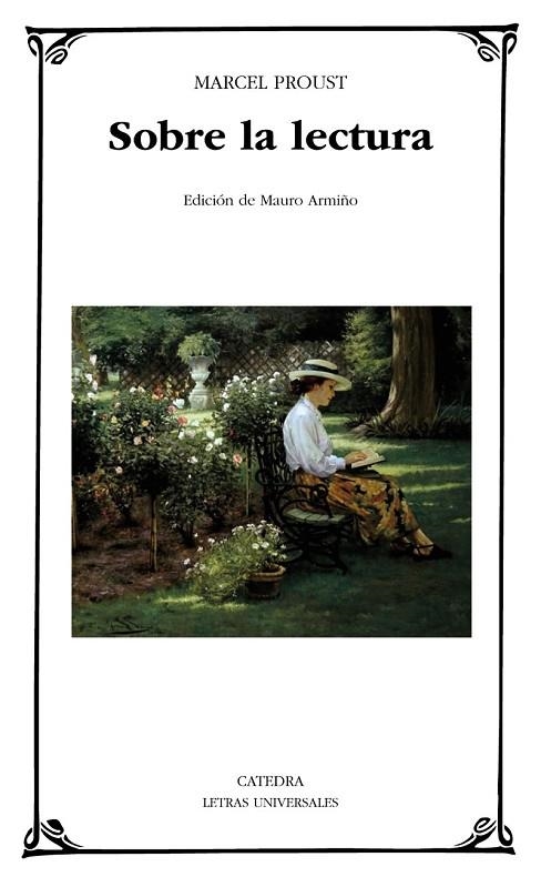 SOBRE LA LECTURA | 9788437634609 | PROUST, MARCEL | Llibreria L'Odissea - Libreria Online de Vilafranca del Penedès - Comprar libros