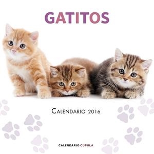 CALENDARIO GATITOS 2016 | 9788448021719 | AA. VV. | Llibreria Online de Vilafranca del Penedès | Comprar llibres en català