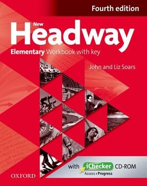 NEW HEADWAY ELEMENTARY: WORKBOOK  WITH KEY 4TH EDITION | 9780194770521 | JOHN SOARS/LIZ SOARS | Llibreria L'Odissea - Libreria Online de Vilafranca del Penedès - Comprar libros