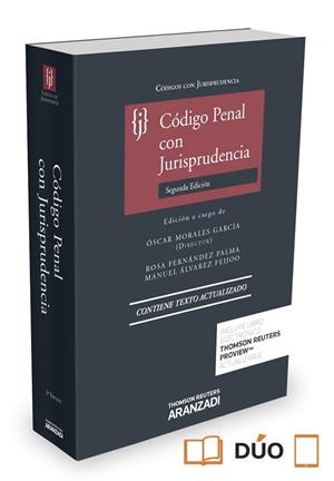 CÓDIGO PENAL CON JURISPRUDENCIA (PAPEL + E-BOOK) | 9788490598887 | MORALES GARCÍA, OSCAR | Llibreria Online de Vilafranca del Penedès | Comprar llibres en català