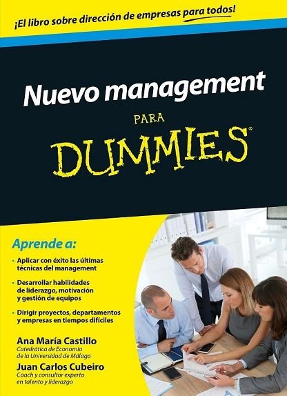 NUEVO MANAGEMENT PARA DUMMIES | 9788432902482 | JUAN CARLOS CUBEIRO/ANA MARÍA CASTILLO CLAVERO | Llibreria L'Odissea - Libreria Online de Vilafranca del Penedès - Comprar libros