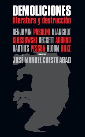 DEMOLICIONES | 9788416160426 | CUESTA ABAD, JOSÉ MANUEL | Llibreria L'Odissea - Libreria Online de Vilafranca del Penedès - Comprar libros