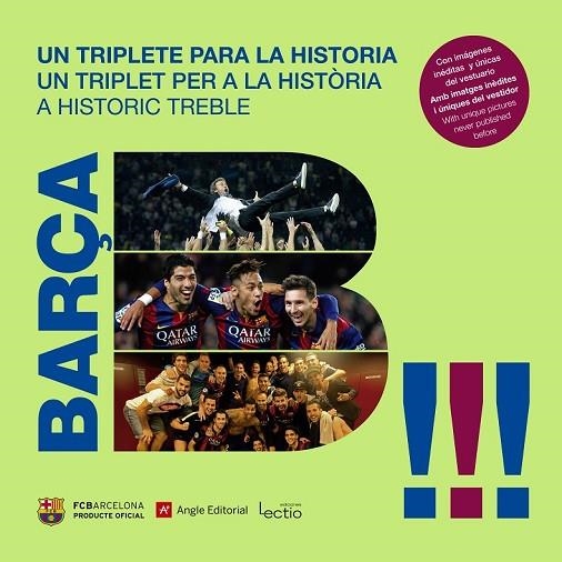 BARÇA. UN TRIPLETE PARA LA HISTORIA | 9788416012589 | PALLÀS, JOAN JOSEP | Llibreria L'Odissea - Libreria Online de Vilafranca del Penedès - Comprar libros