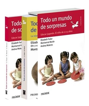 TODO UN MUNDO DE SENSACIONES EDUCAR JUGANDO EL NIÑO DE 2 A 5 AÑOS ( PACK ) | 9788436834895 | FODOR, ELIZABETH / MORÁN MORENO, MONTSERRAT | Llibreria L'Odissea - Libreria Online de Vilafranca del Penedès - Comprar libros