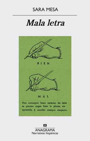 MALA LETRA | 9788433998057 | SARA MESA | Llibreria L'Odissea - Libreria Online de Vilafranca del Penedès - Comprar libros