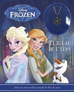 FROZEN LLIBRE AMB PENJOLL EL REGAL DE L'ELSA | 9788416519057 | DISNEY | Llibreria Online de Vilafranca del Penedès | Comprar llibres en català