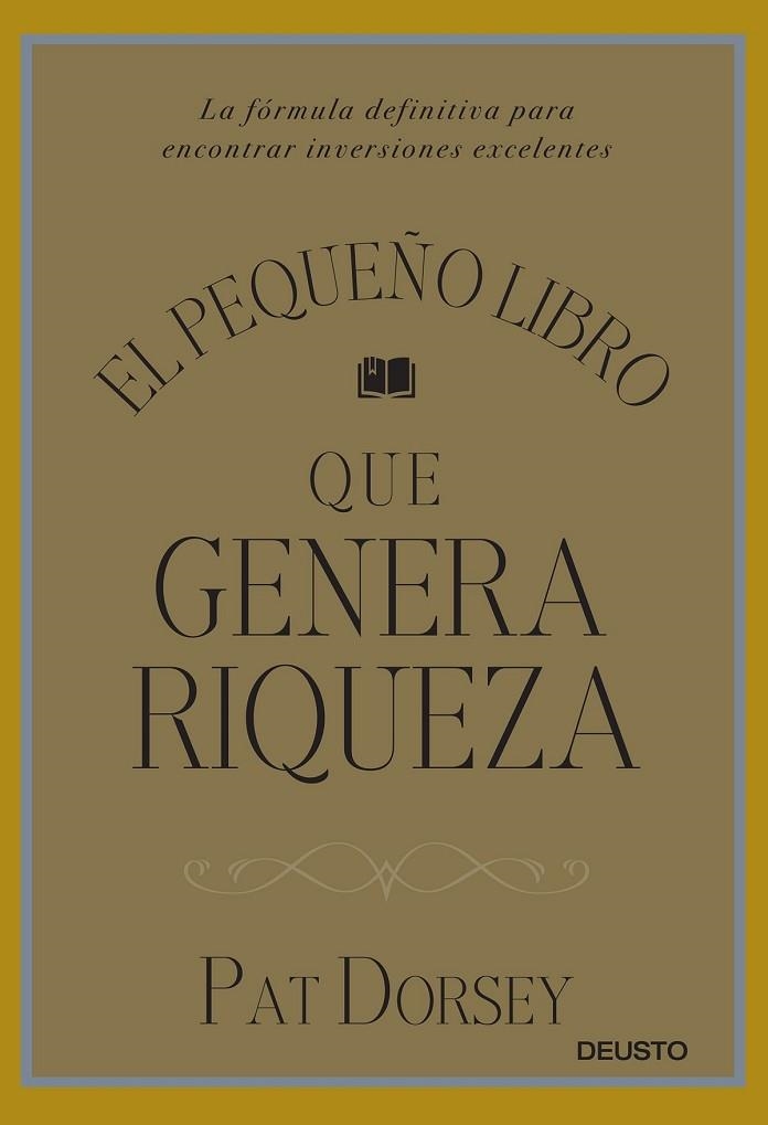 EL PEQUEÑO LIBRO QUE GENERA RIQUEZA | 9788423424887 | DORSEY, PAT | Llibreria L'Odissea - Libreria Online de Vilafranca del Penedès - Comprar libros