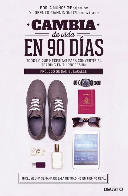 CAMBIA DE VIDA EN 90 DÍAS | 9788423424955 | MUÑOZ, BORJA / GIANNINONI, LORENZO | Llibreria L'Odissea - Libreria Online de Vilafranca del Penedès - Comprar libros
