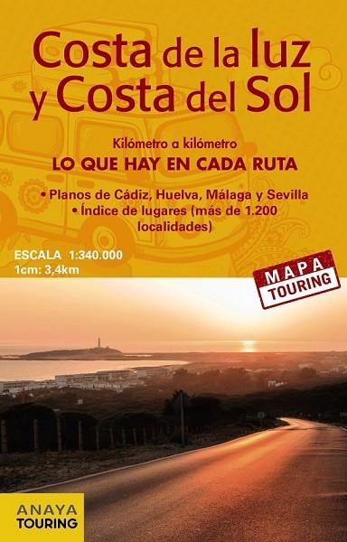 COSTA DE LA LUZ Y COSTA DEL SOL | 9788499358529 | ANAYA TOURING | Llibreria L'Odissea - Libreria Online de Vilafranca del Penedès - Comprar libros