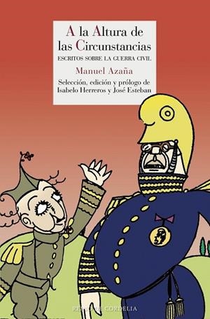 A LA ALTURA DE LAS CIRCUNSTANCIAS | 9788415973799 | AZAÑA, MANUEL | Llibreria L'Odissea - Libreria Online de Vilafranca del Penedès - Comprar libros