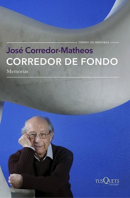 CORREDOR DE FONDO | 9788490662519 | CORREDOR MATHEOS, JOSE | Llibreria L'Odissea - Libreria Online de Vilafranca del Penedès - Comprar libros