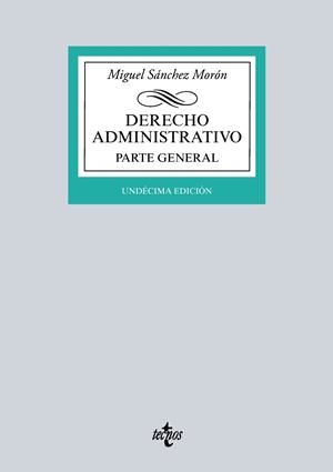 DERECHO ADMINISTRATIVO | 9788430966462 | SÁNCHEZ MORÓN, MIGUEL | Llibreria L'Odissea - Libreria Online de Vilafranca del Penedès - Comprar libros