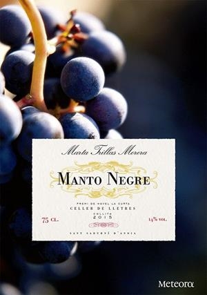 MANTO NEGRE | 9788494454752 | TRILLAS MORERA, MARTA | Llibreria Online de Vilafranca del Penedès | Comprar llibres en català