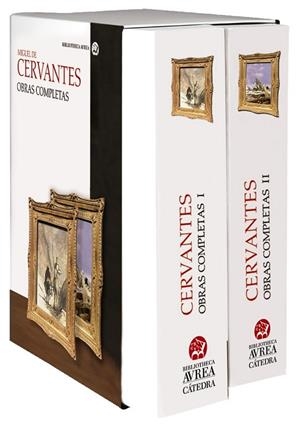ESTUCHE OBRAS COMPLETAS CERVANTES VOLS. I Y II | 9788437635330 | CERVANTES, MIGUEL DE | Llibreria L'Odissea - Libreria Online de Vilafranca del Penedès - Comprar libros