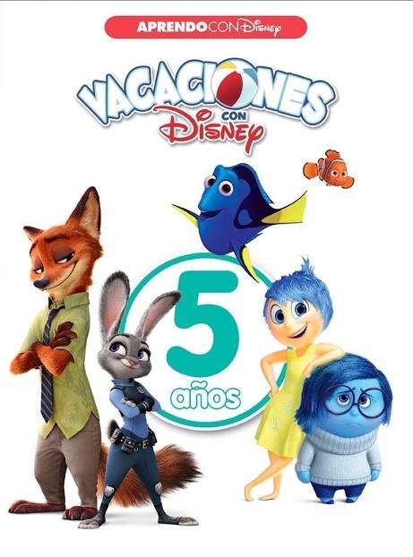 VACACIONES CON DISNEY 5 AÑOS | 9788416548491 | DISNEY | Llibreria L'Odissea - Libreria Online de Vilafranca del Penedès - Comprar libros