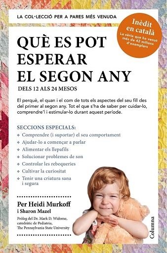 QUÈ ES POT ESPERAR EL SEGON ANY | 9788466418256 | MURKOFF, HEIDI Y MURKOFF, SHARON | Llibreria L'Odissea - Libreria Online de Vilafranca del Penedès - Comprar libros