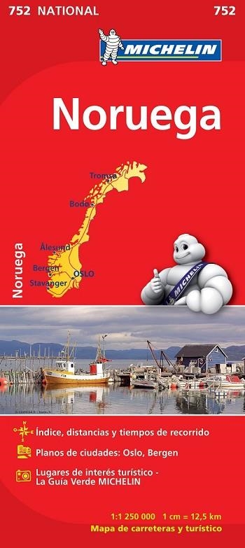 MAPA NATIONAL NORUEGA | 9782067172760 | AA. VV. | Llibreria L'Odissea - Libreria Online de Vilafranca del Penedès - Comprar libros