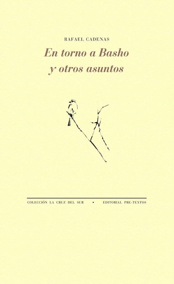 EN TORNO A BASHO Y OTROS ASUNTOS | 9788416453498 | CADENAS, RAFAEL | Llibreria Online de Vilafranca del Penedès | Comprar llibres en català