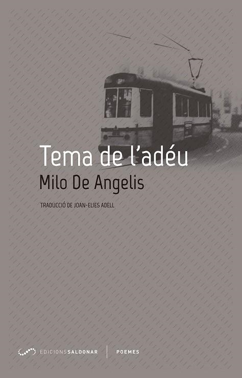 TEMA DE L'ADÉU | 9788494507823 | DE ANGELIS, MILO | Llibreria L'Odissea - Libreria Online de Vilafranca del Penedès - Comprar libros